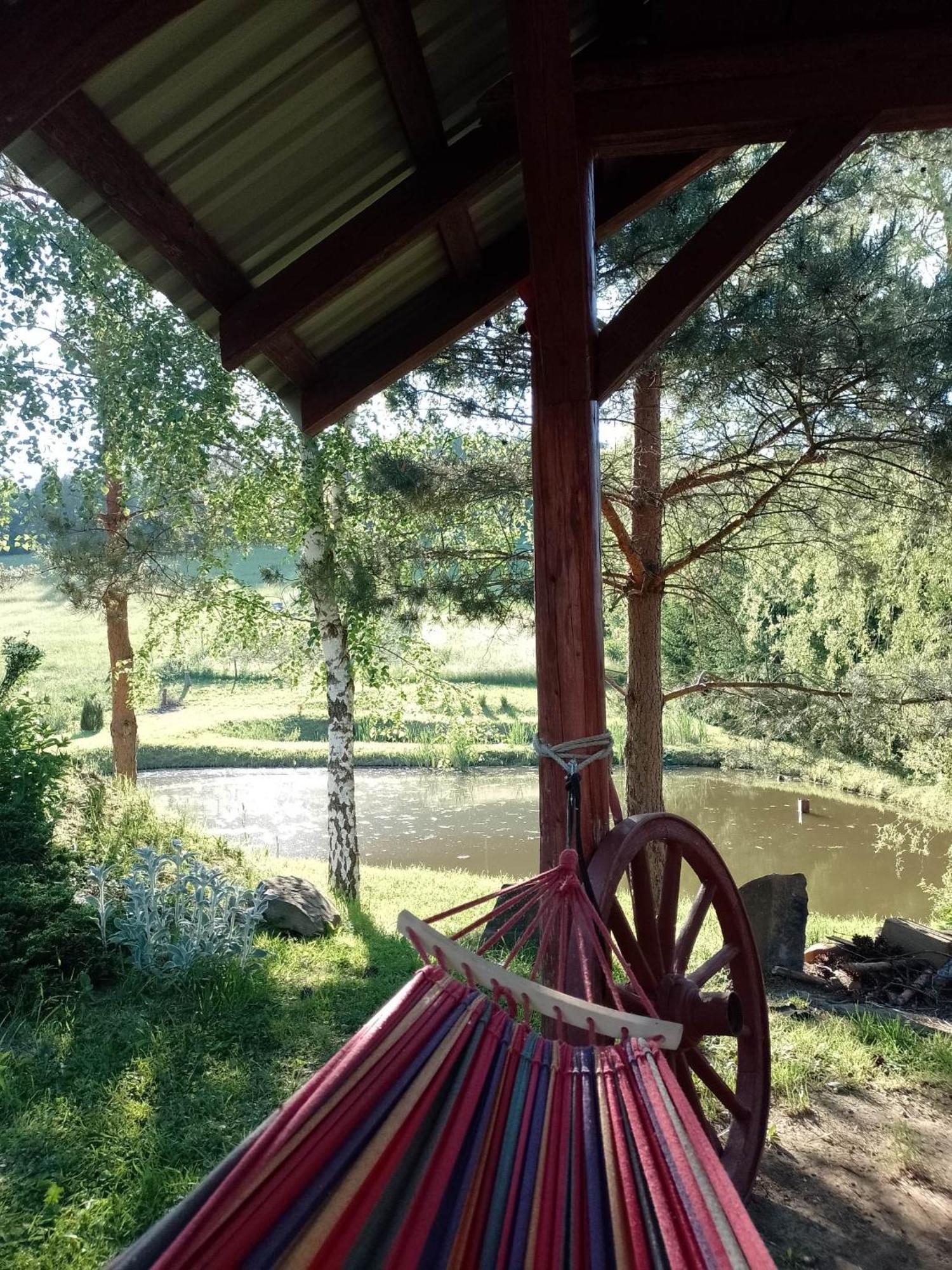Domek Nad Stawem Siemuszowa Tyrawa Woloska Экстерьер фото